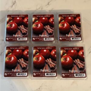 Fusion SPICED APPLE 2.5oz Scented Wax Melts Lot of 6 NEW